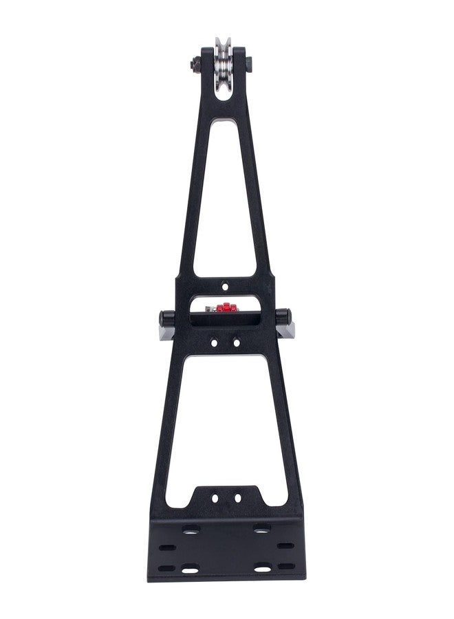 VNUHV RC Serve Rescue Tow Truck Wrecker KIT DIY Tool for 1/10 RC Crawler Car Axial SCX10 TRX4 Capra D90 LCG Chassis Part (Black) - Image 5